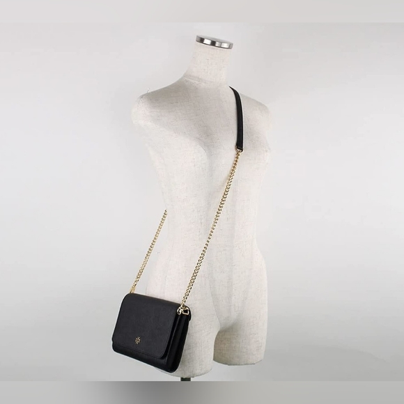 BRAND NEW! TORY BURCH Emerson Chain Wallet, Clutch, Shoulder, Crossbody Bag - Picture 3 of 15